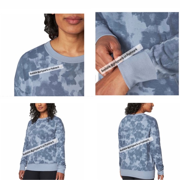 Mondetta Ladies' Lightweight Active Top Longsleeve Crewneck NEW - Picture 2 of 8